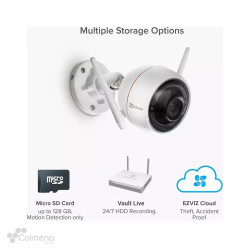 C3W PRO CAM IP EXT 2MP 1080P. LENTE 2.8MM