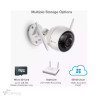 C3W PRO CAM IP EXT 2MP 1080P. LENTE 2.8MM