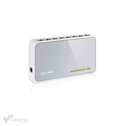 SWITCH 8P 10/100MBPS. CASE PLASTICO